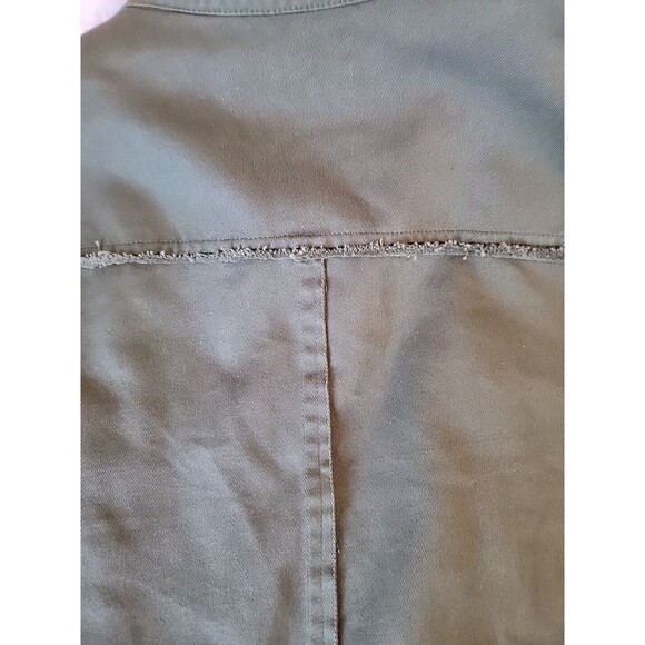 BAJA EAST UTILITY JACKET Barn Coat UNISEX GREEN CANVAS MADE IN USA SIZE 1 MEDIUM - Picture 5 of 15